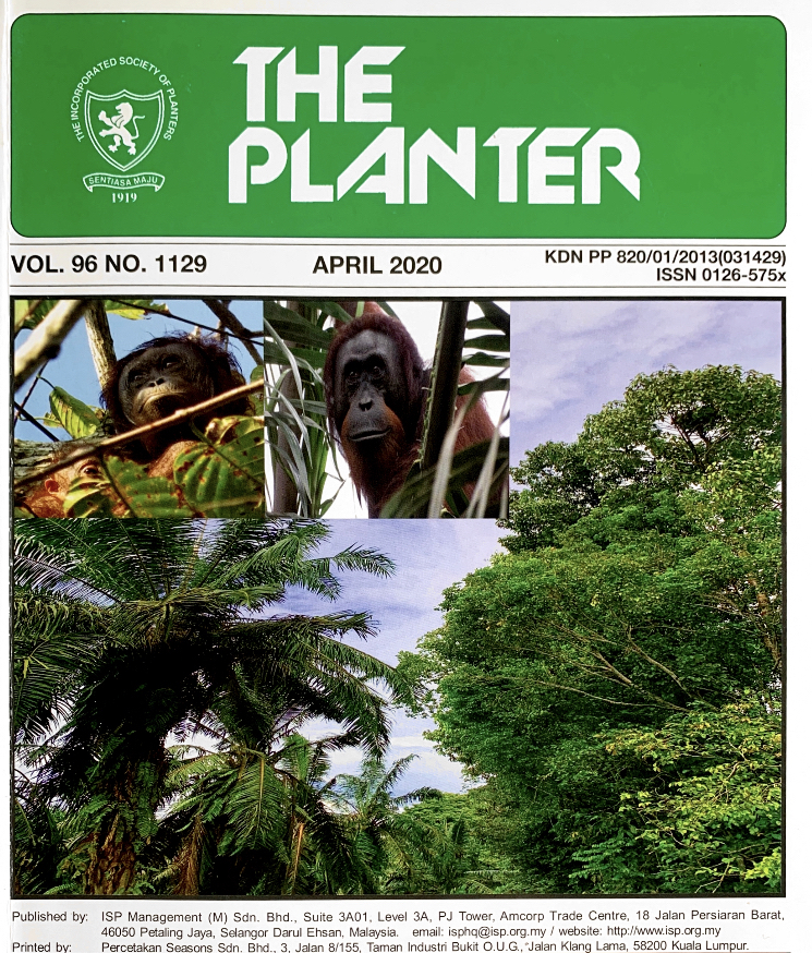 Oil Palm and Orangutans: A Fresh Look and a New Idea